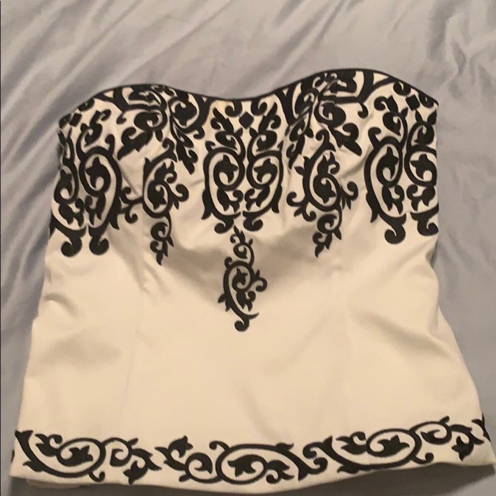White House Black Market Boustier with removable straps
